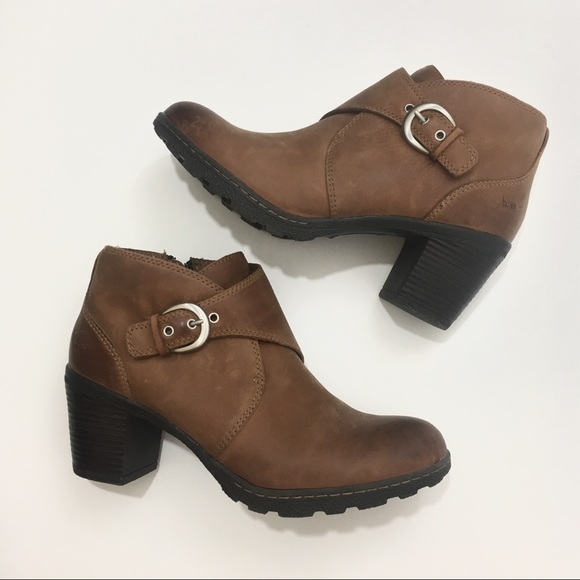 boc leather ankle boots
